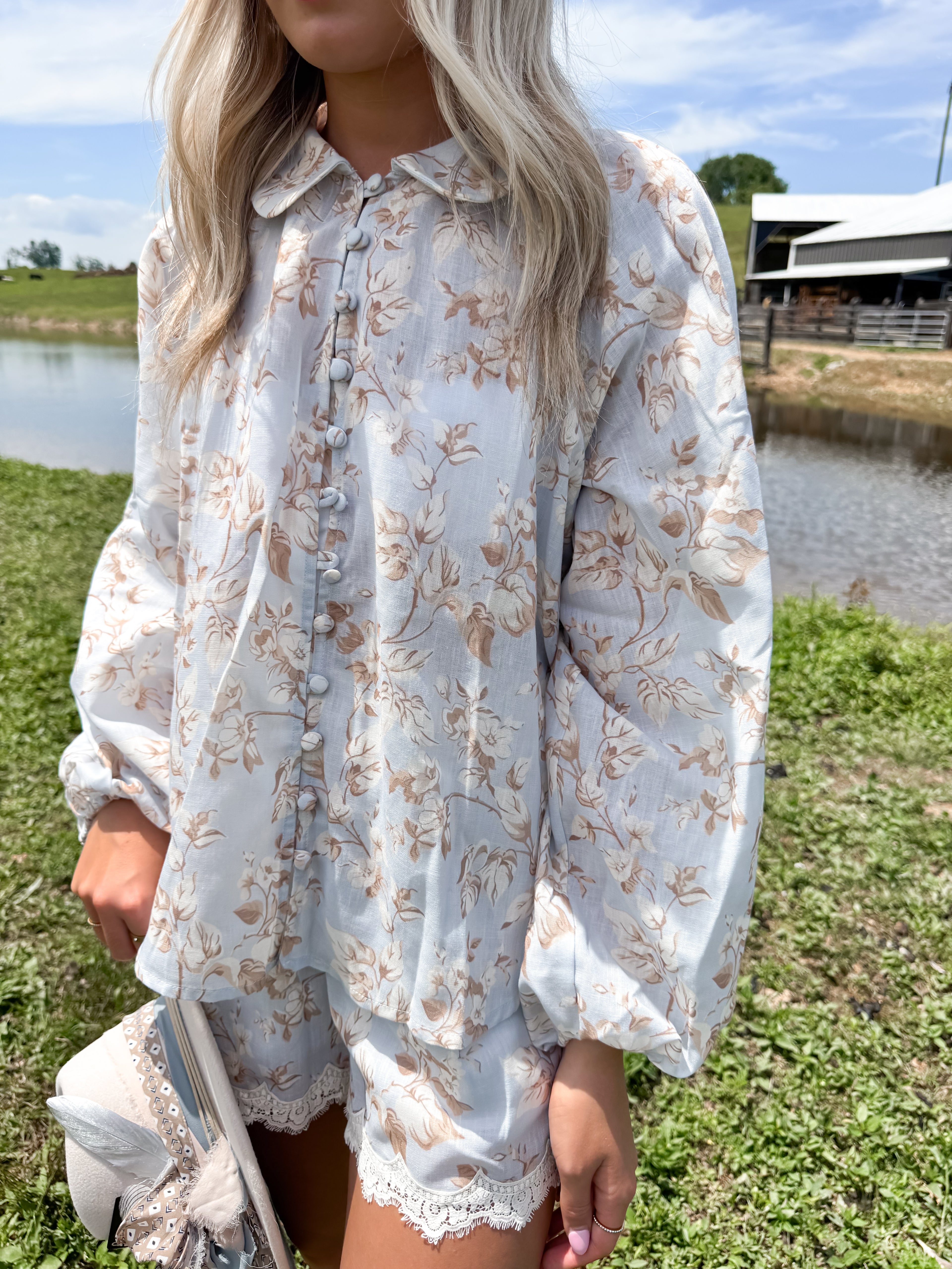 Heirloom Bloom Short Set