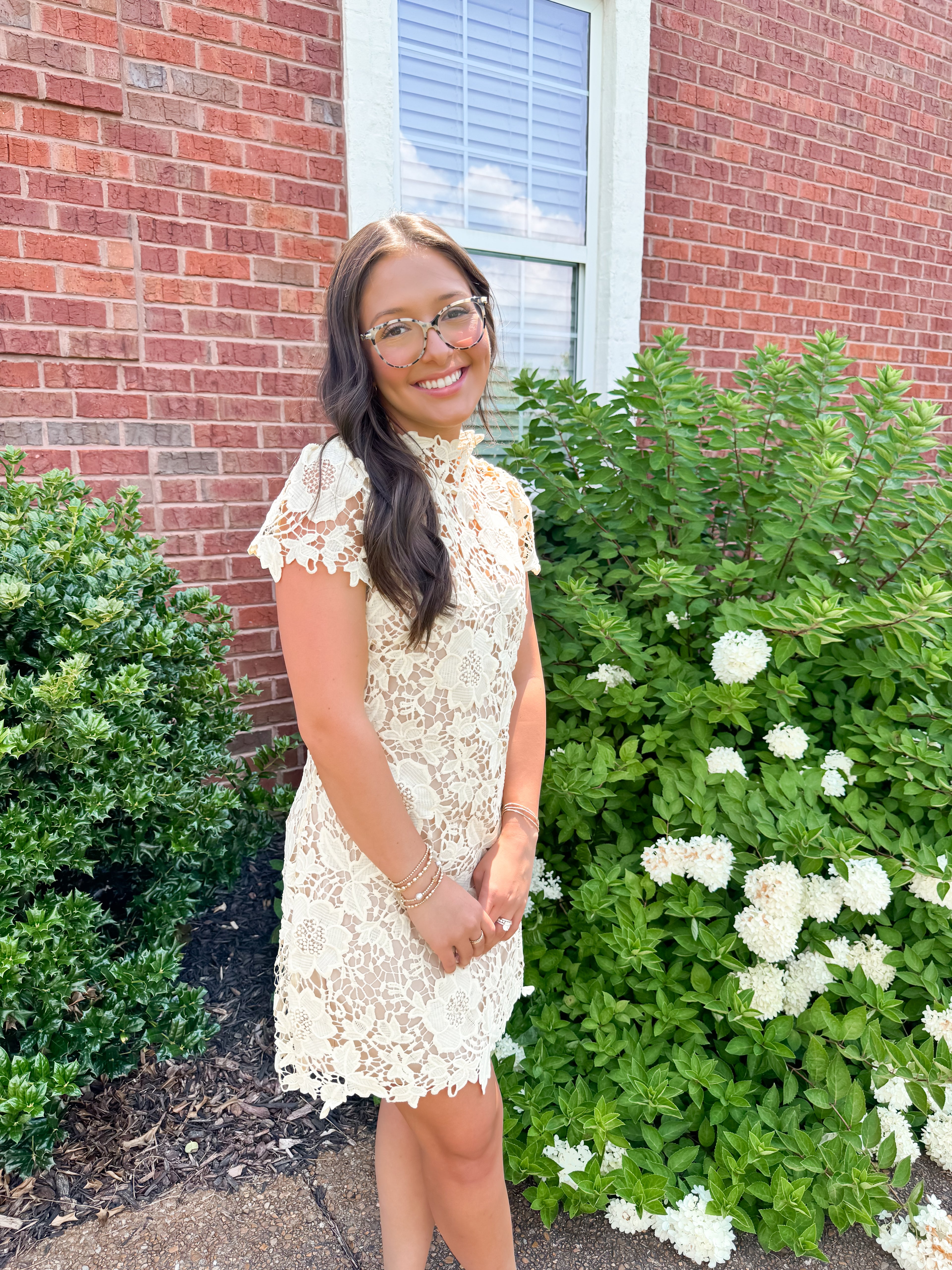 Garden Tea Dress (Yellow)