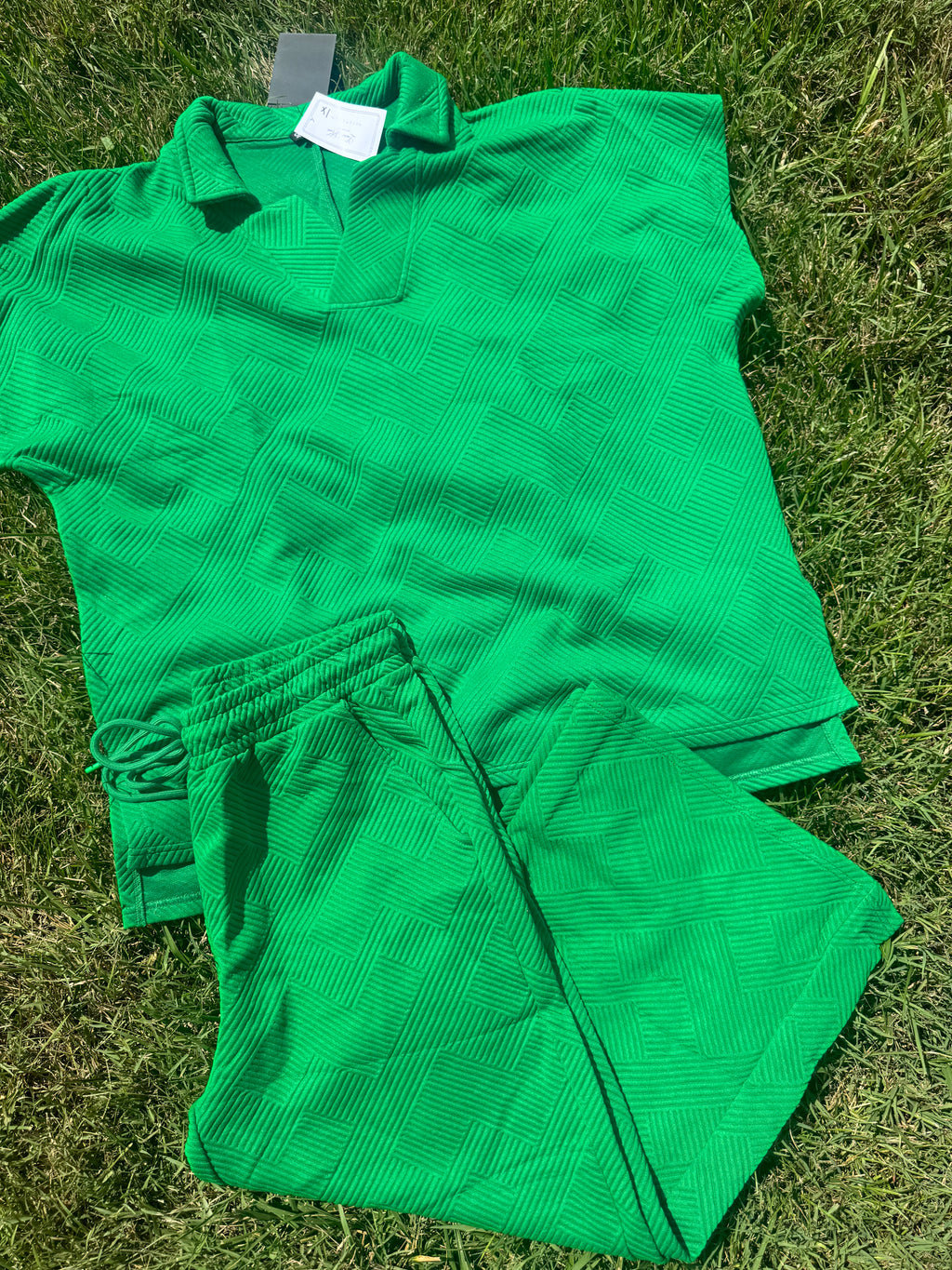 Green Curvy Set