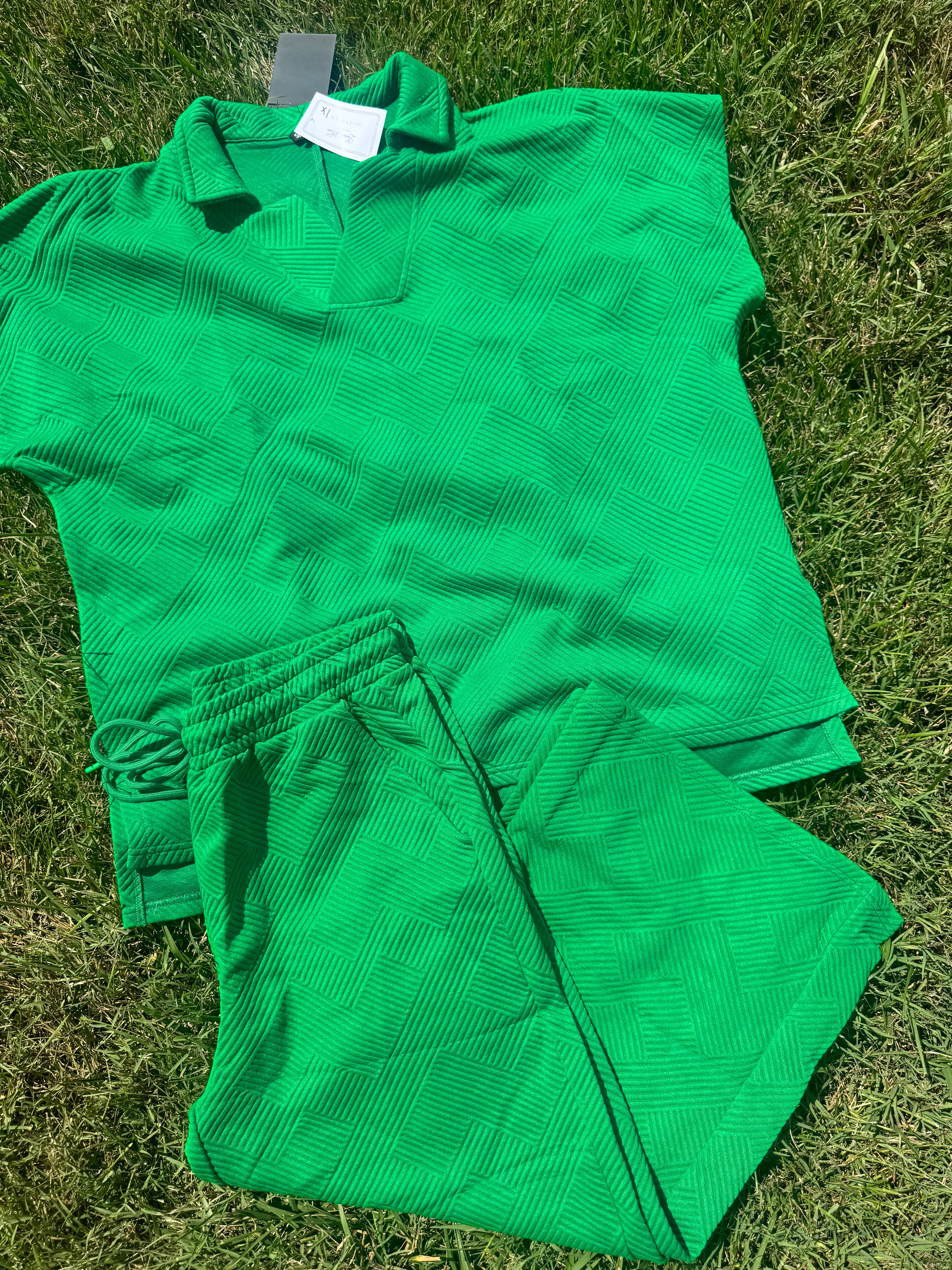 Green Curvy Set