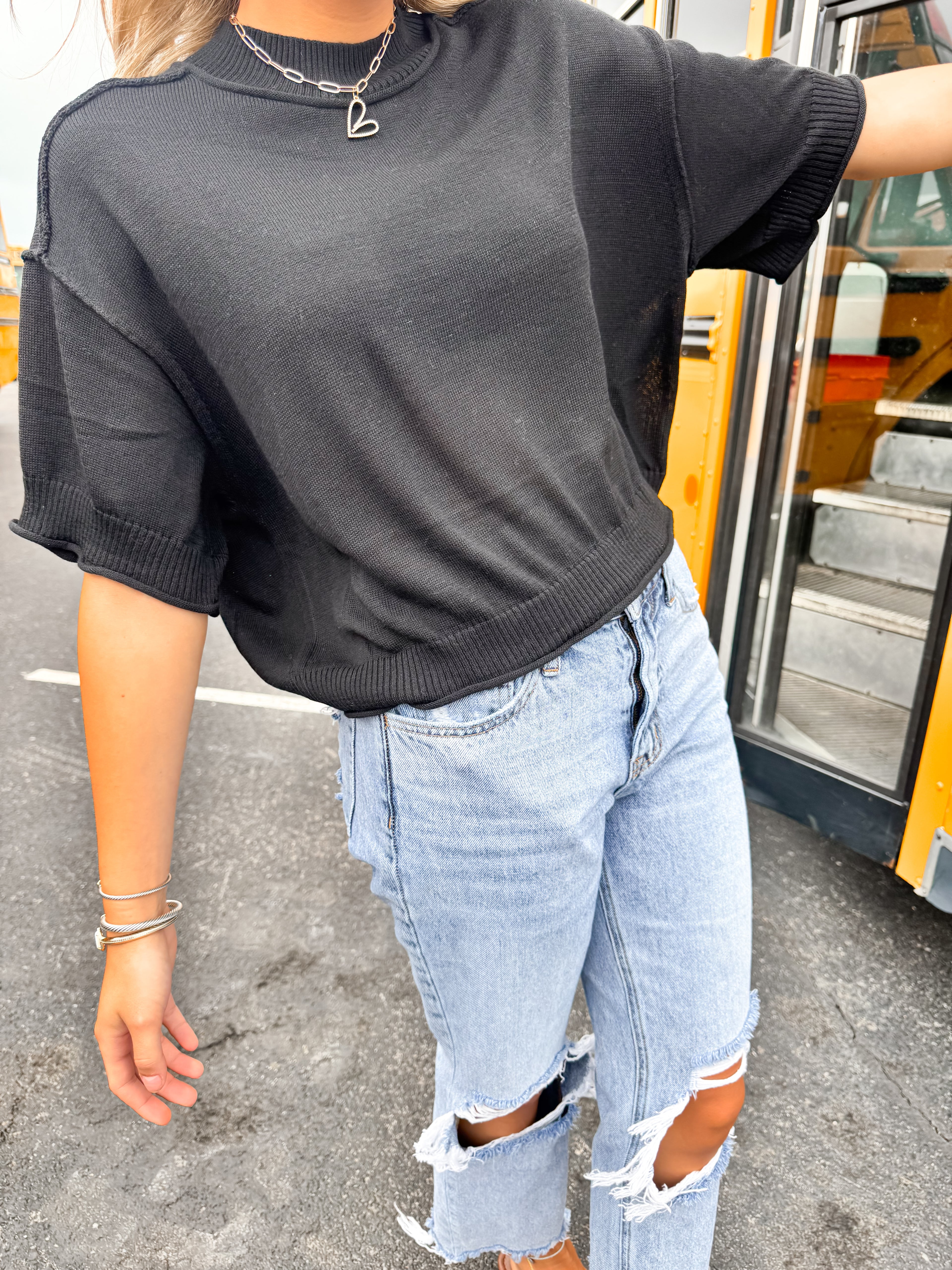 After the Bell Sweater Tee