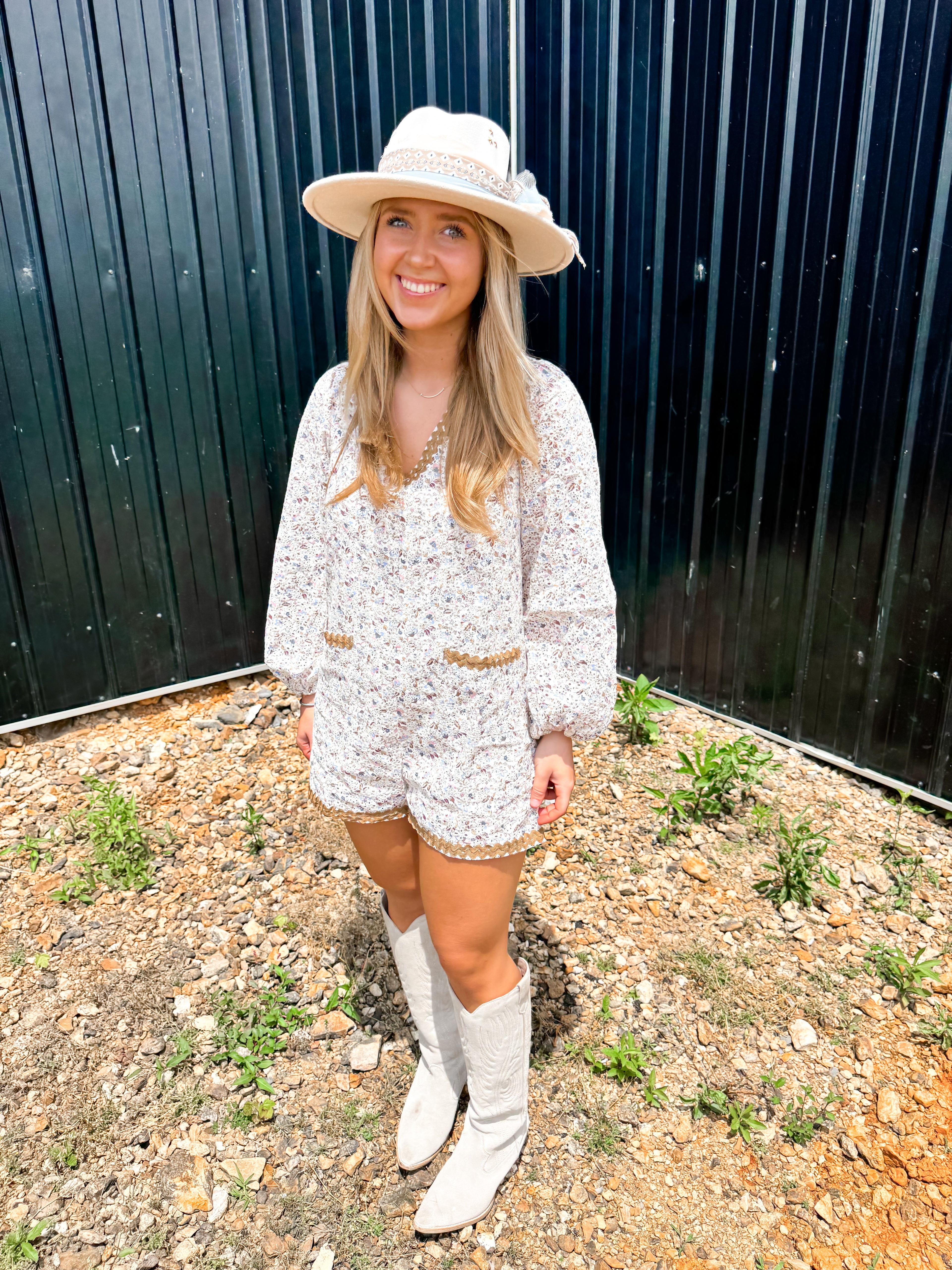 Prairie Bloom Romper