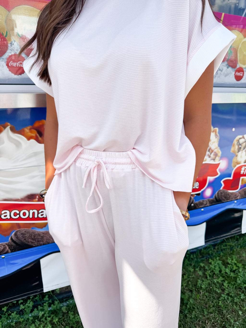 Bubble Gum Stripe Set