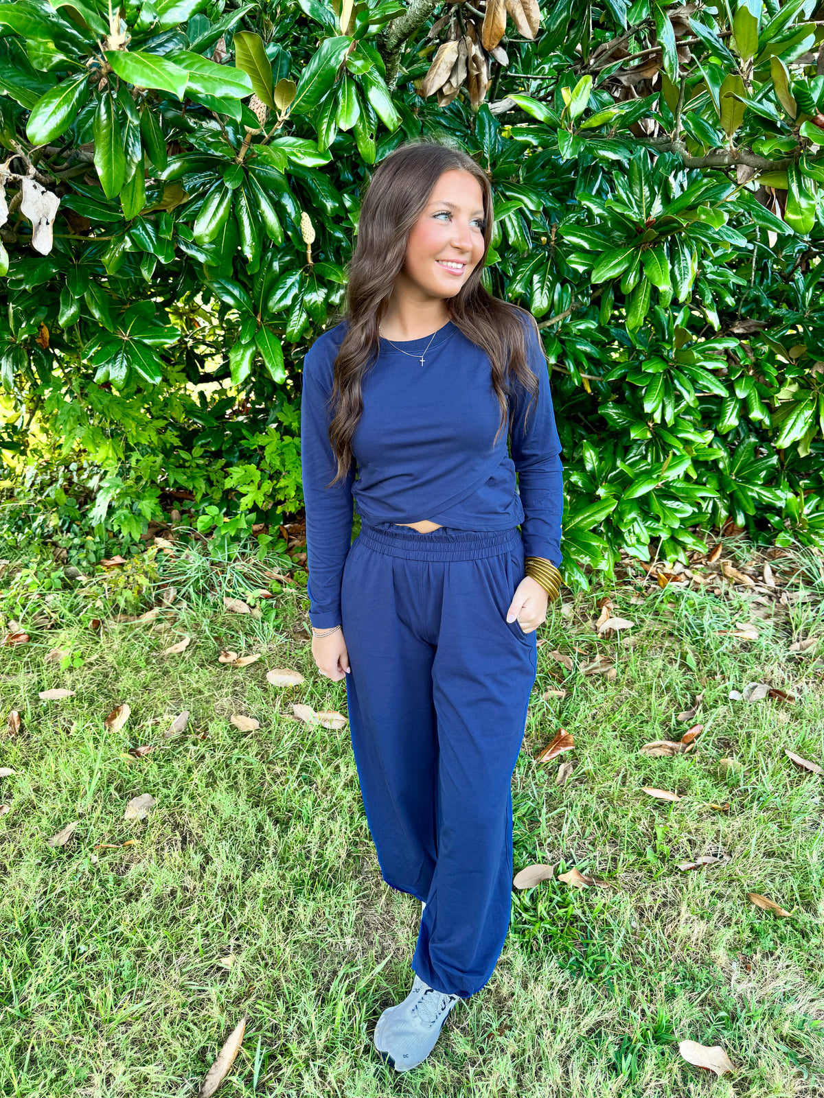 Navy Luxe Lounge Set