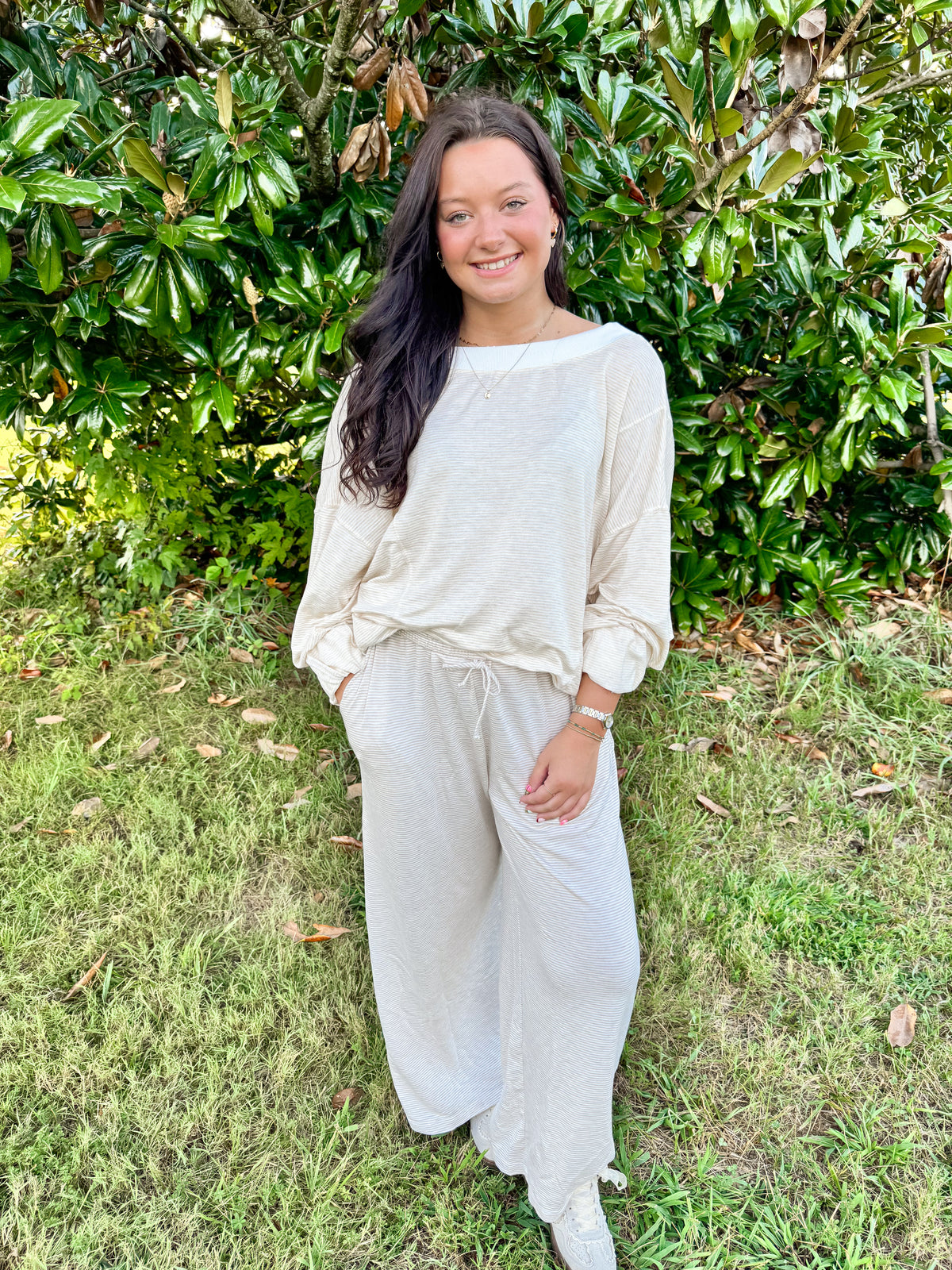 Cream Comfy Set