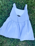 Blue Gingham Athletic Dress
