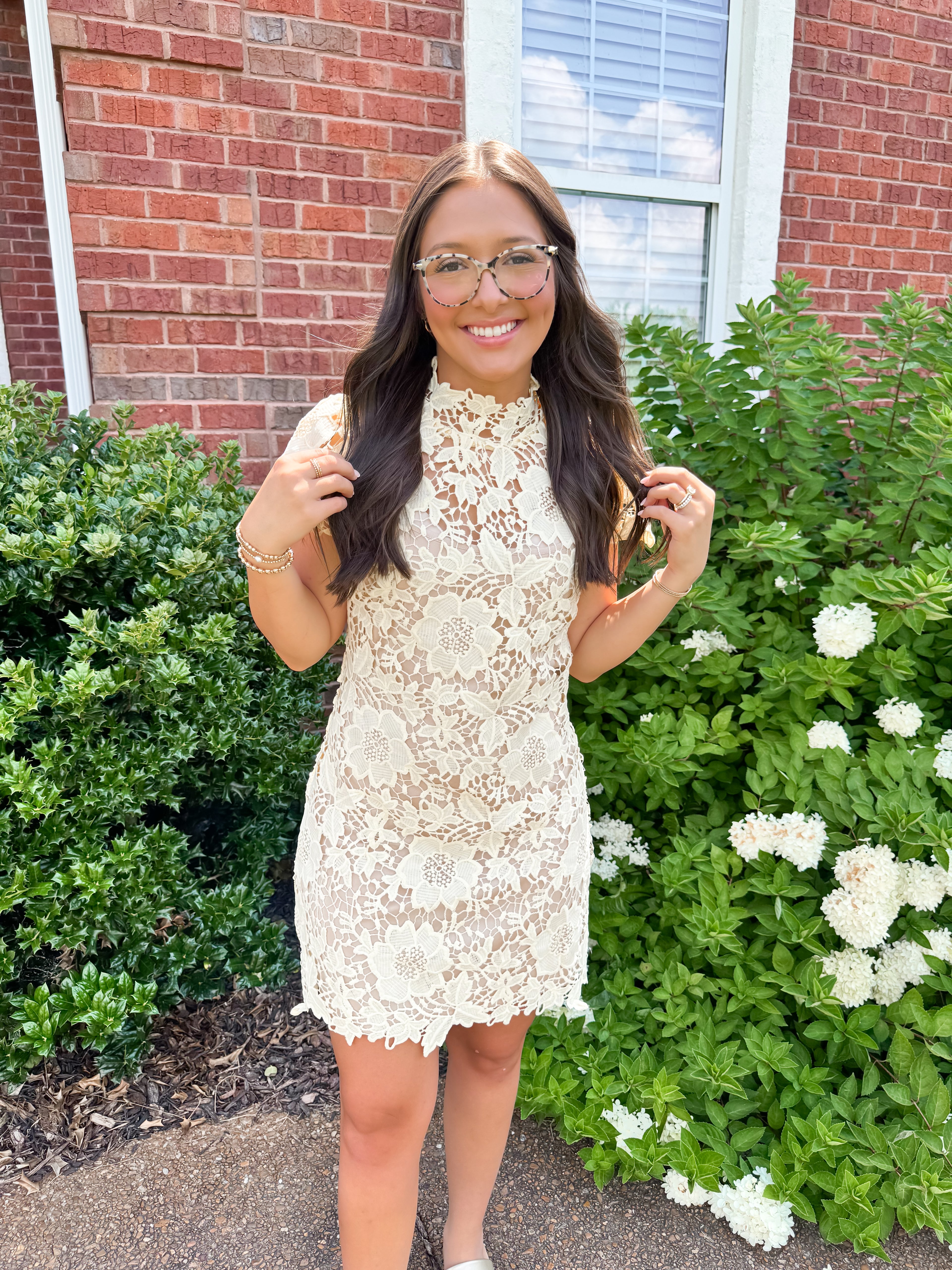 Garden Tea Dress (Yellow)
