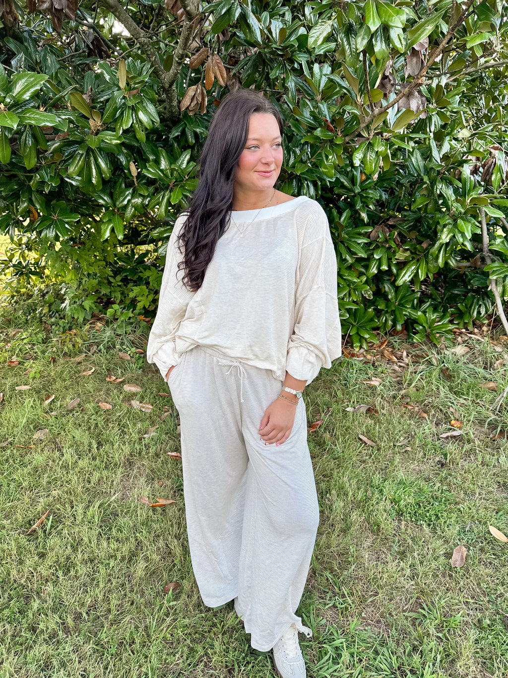 Cream Comfy Set