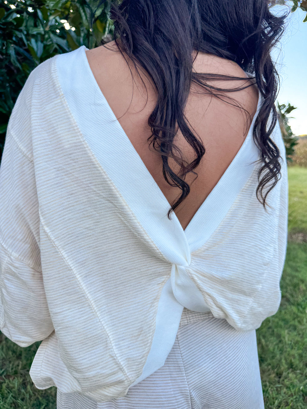 Cream Comfy Set