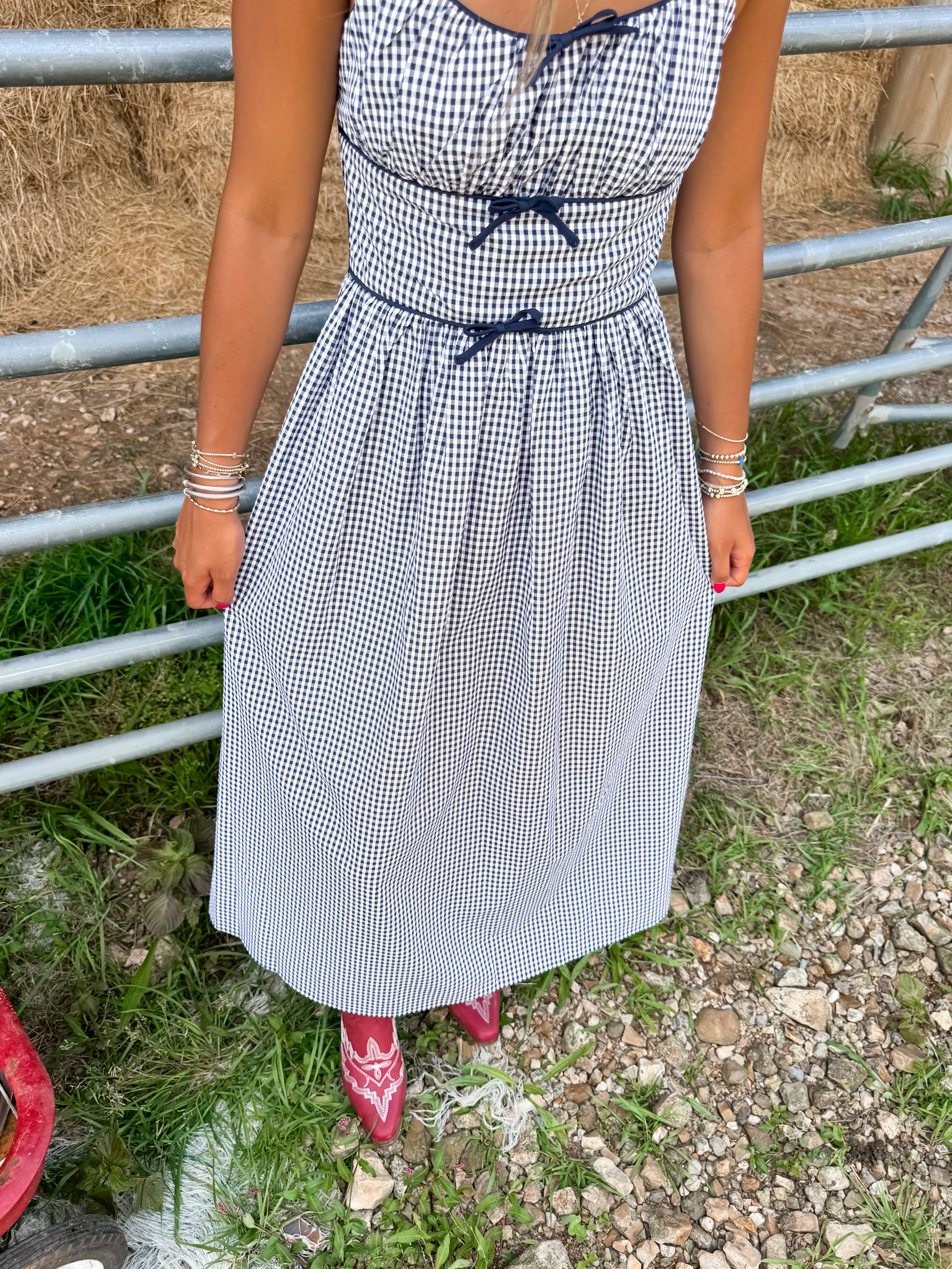 Country Charm Gingham Maxi Dress – Laura Kate & Co