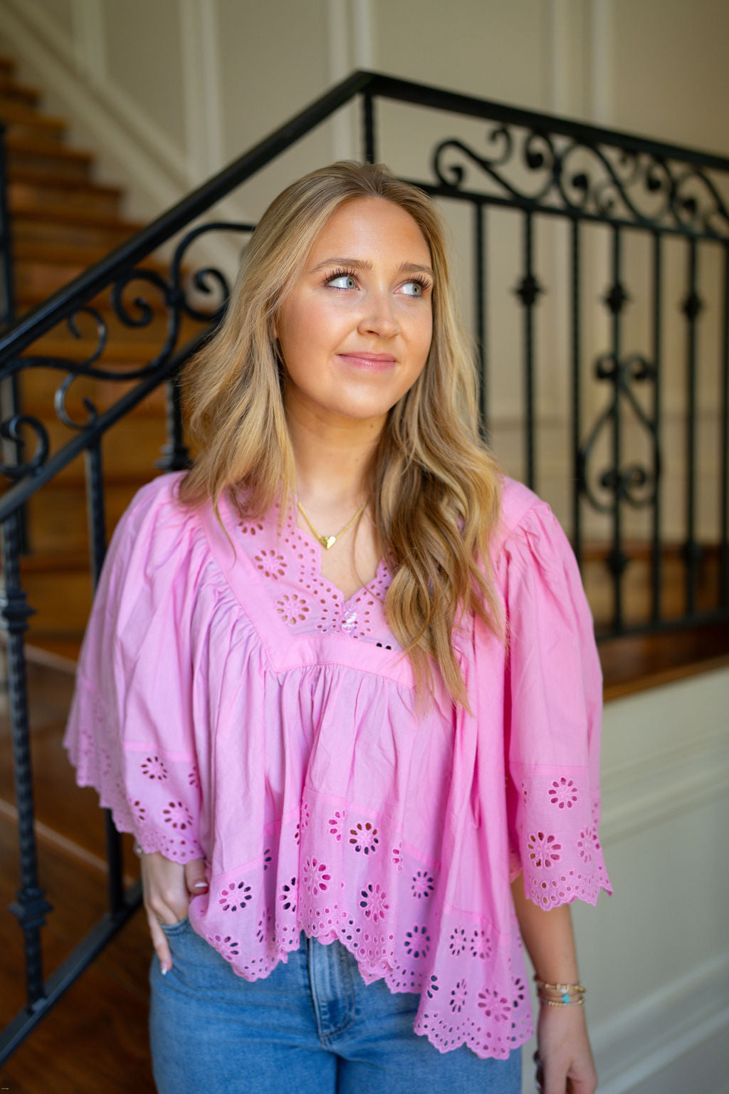 Pink Petal Blouse