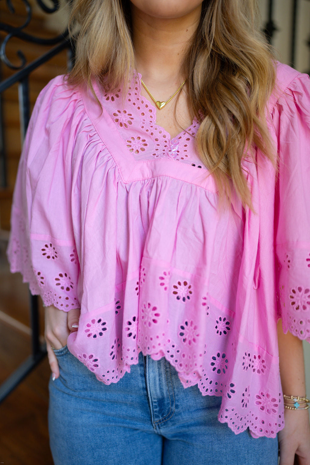 Pink Petal Blouse