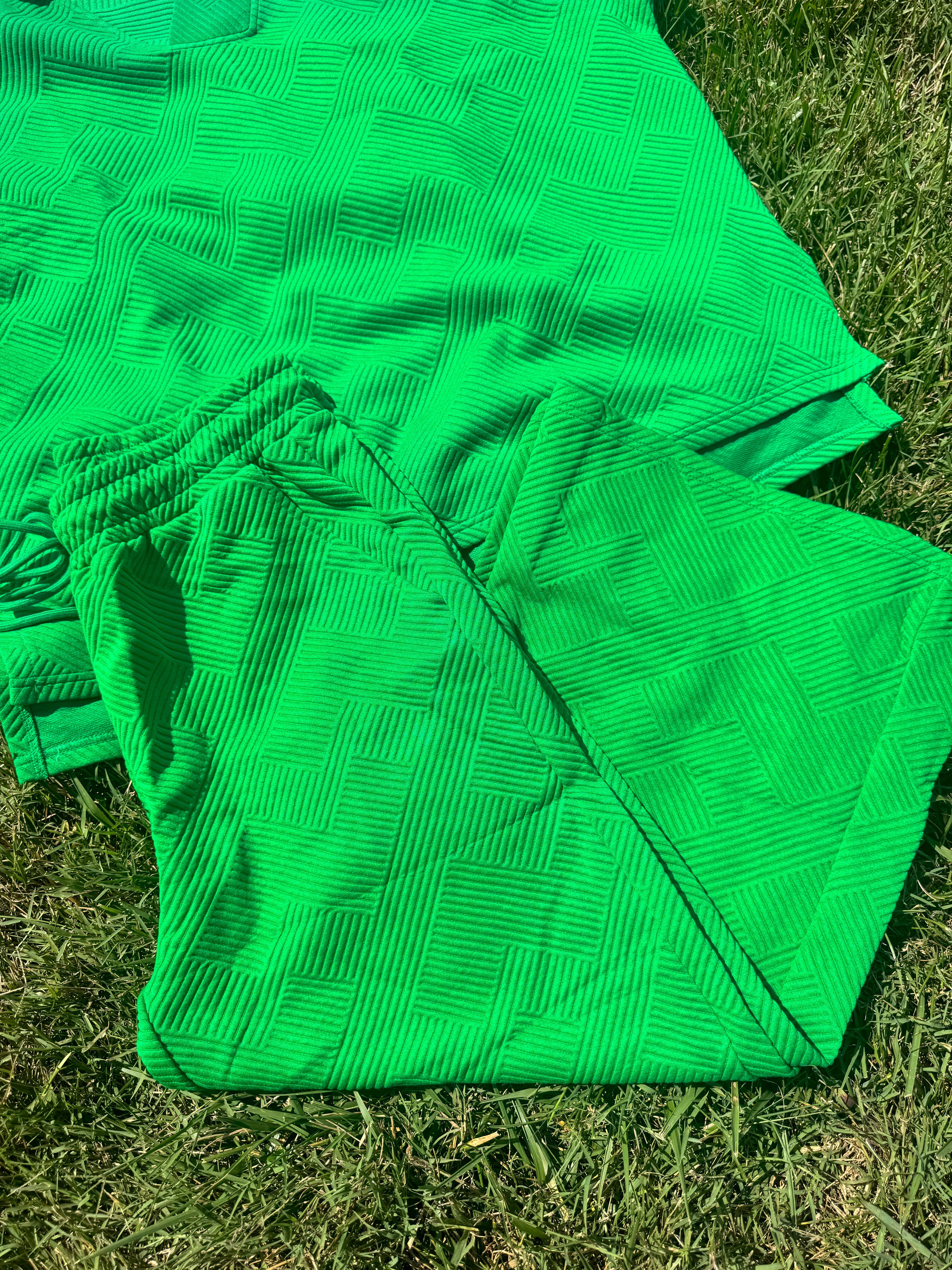 Green Curvy Set