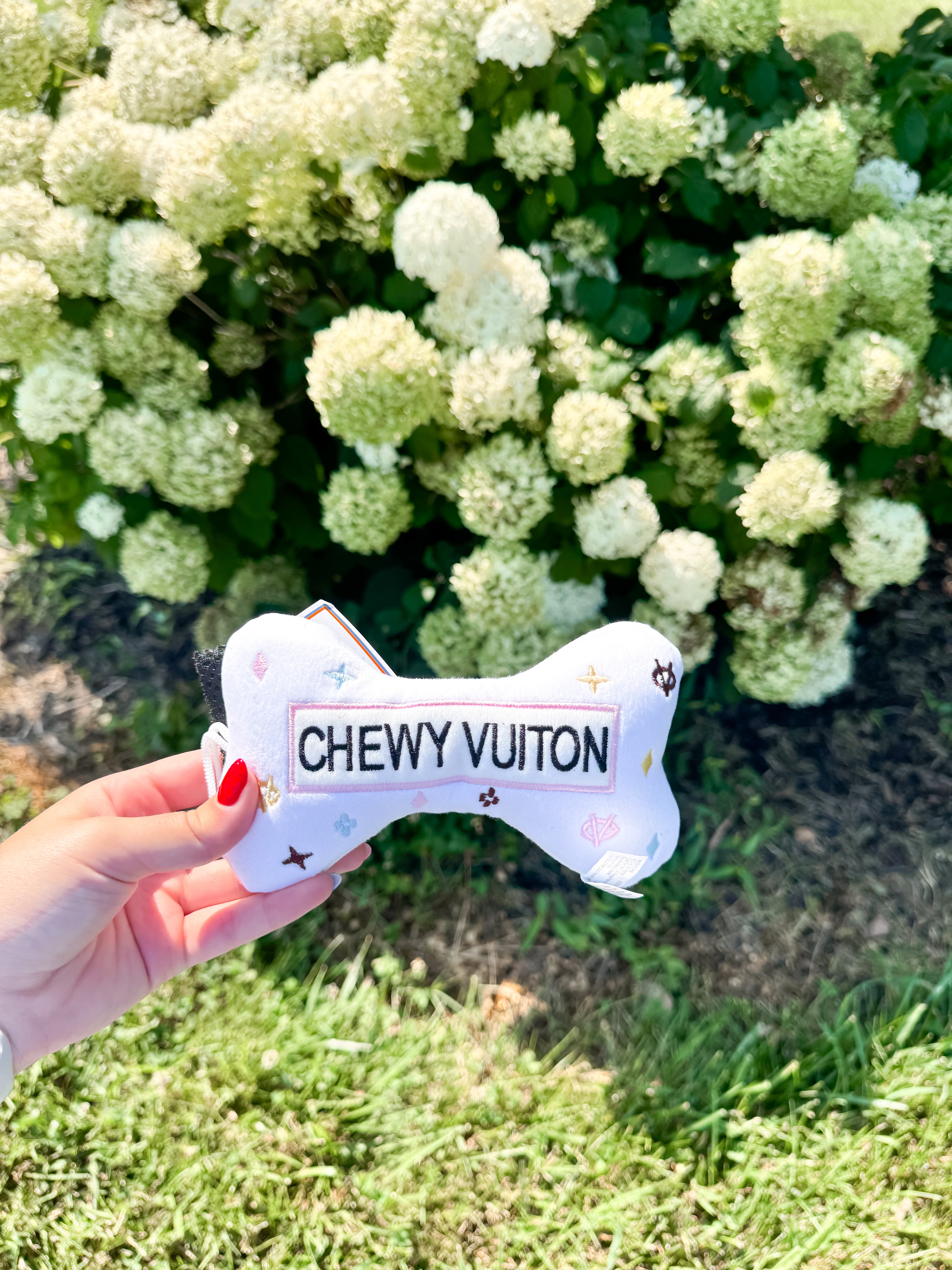 Chewy Vuiton Dog Toy