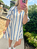 Classic Tiger Stripe Dress
