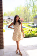 Scalloped Meadows Dress￼